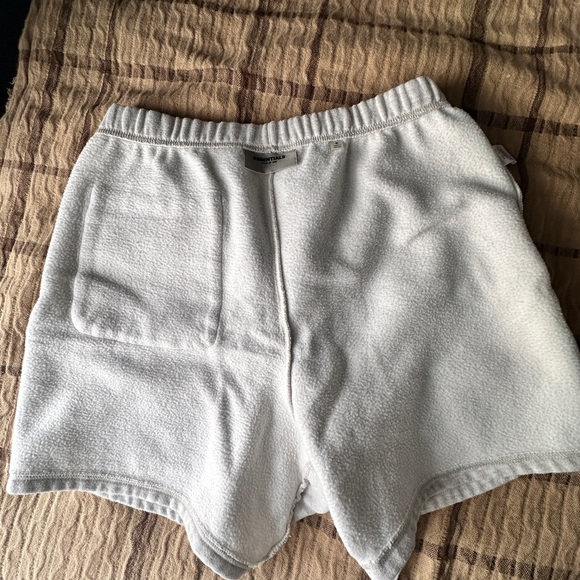Essentials fear of god sweatshirt shorts pants S oatmeal color - Picture 5 of 7